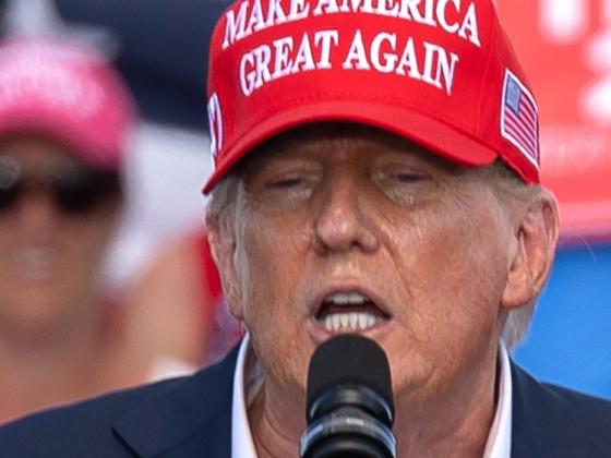 Former US President Donald Trump speaks during a campaign event at Historic Greenbrier Farms in Chesapeake, Virginia, US, on Friday, June 28, 2024. Trump kept a mostly calm demeanor during the first presidential debate, avoiding the kind of outbursts and belligerence that hurt him in his 2020 debate with Biden, but delivered responses riddled with falsehoods and exaggerations. Photographer: Parker Michels-Boyce/Bloomberg via Getty Images