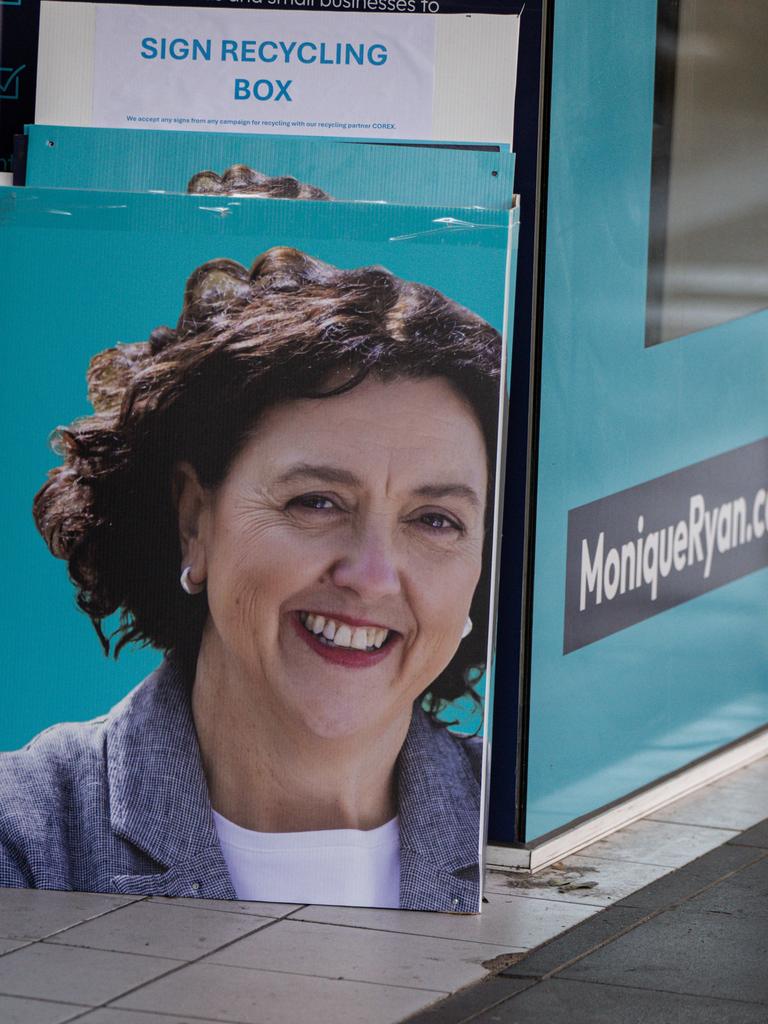 Monique Ryan has won the seat of Kooyong after a tough fight. Picture: NewsWire / Diego Fedele