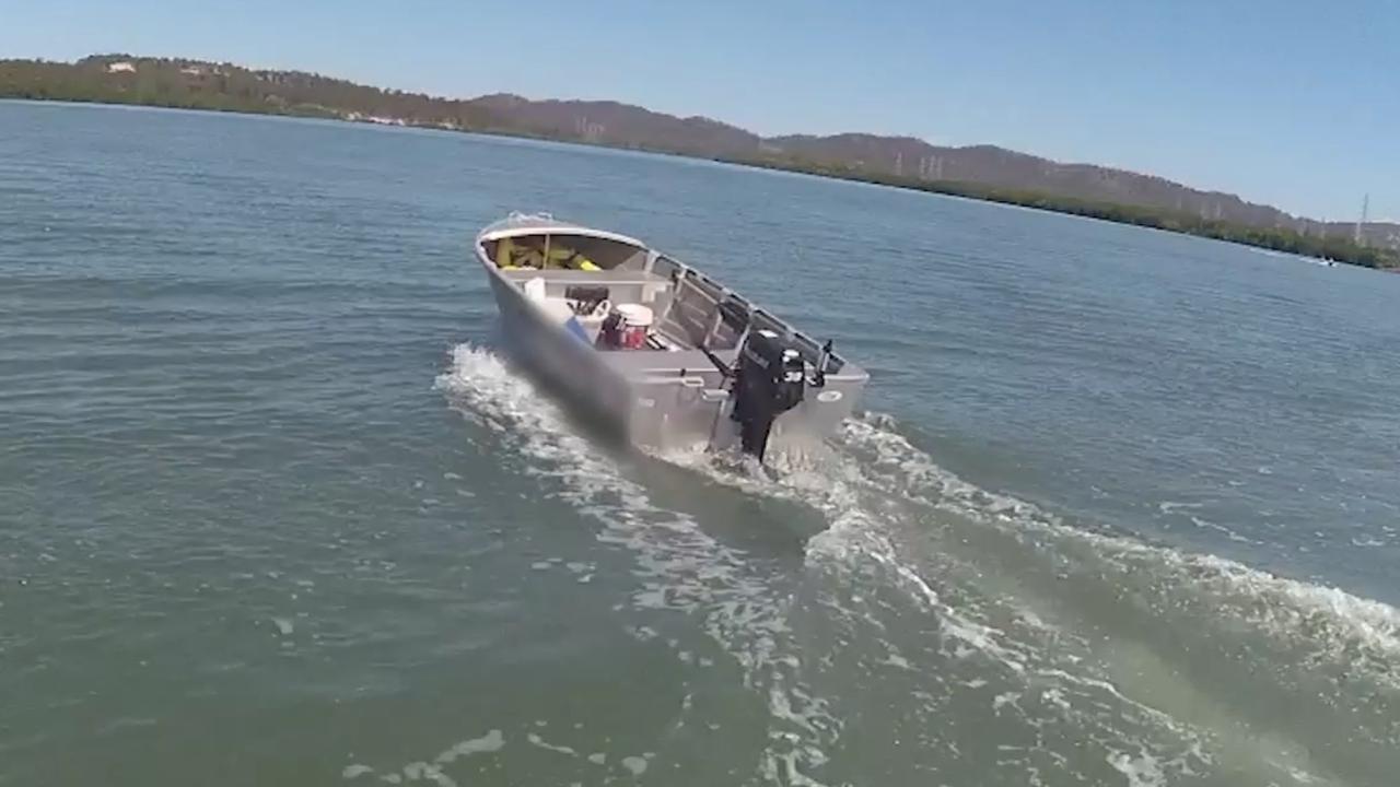 Video: Qld Fisherman Saved After Falling Overboard From ‘uncontrollable ...