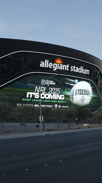 NRL Launches Advertising Blitz on Vegas Strip