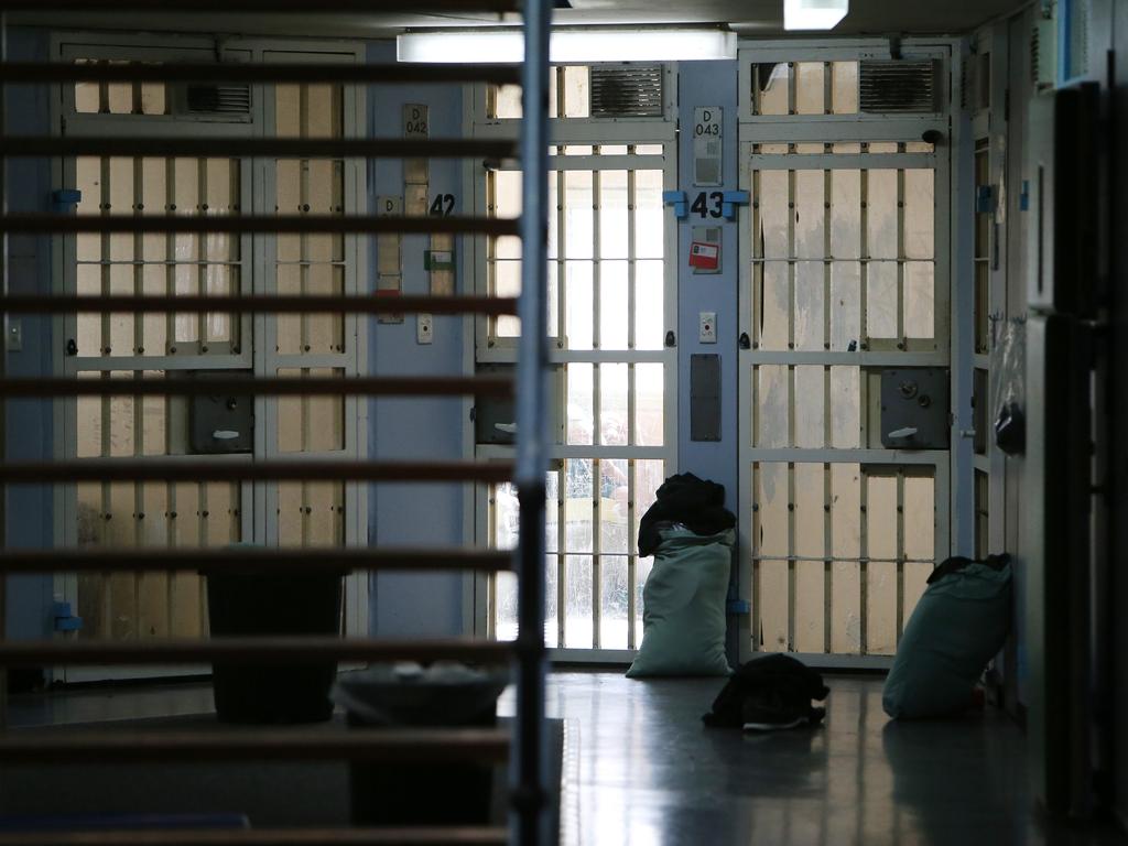 One of the cell blocks at Silverwater Correction Centre. Picture: Tim Hunter