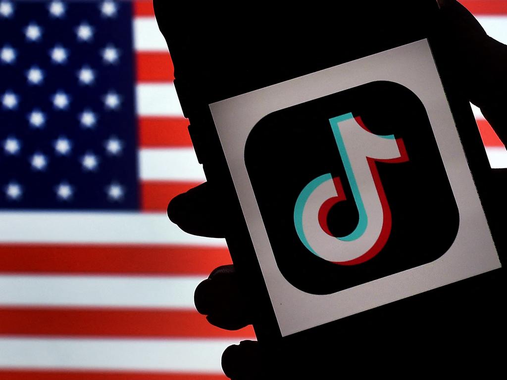 The US House have approved a bill that could lead to the banning of TikTok in America, but China warned that the move will “inevitably come back to bite the United States”. Picture: AFP