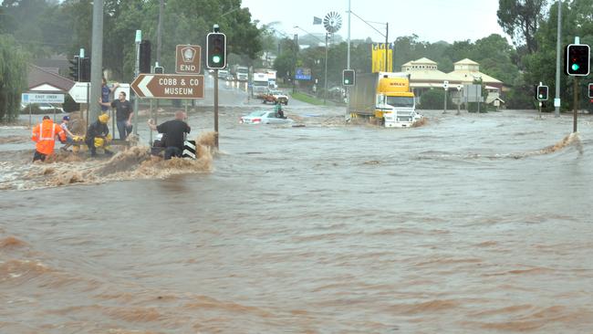 Blake Jordan Donna Rice Toowoomba Flood | The Australian