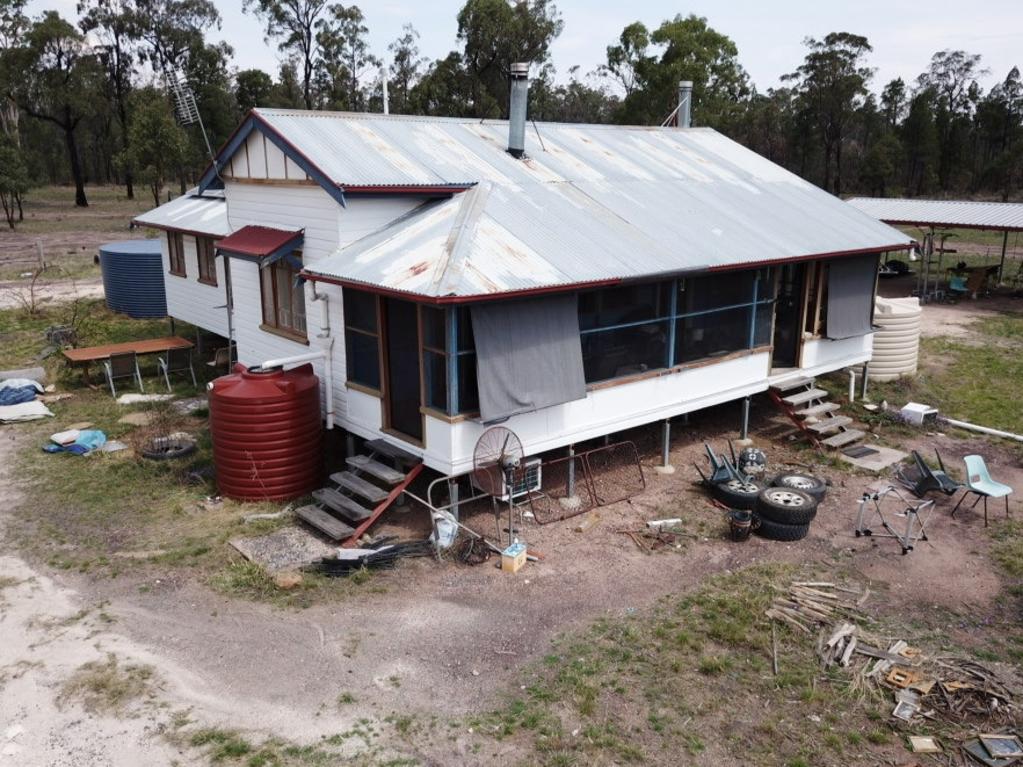 The Train’s property on Waines Road, Wieambilla. Picture: Liam Kidston