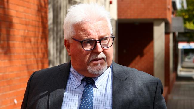 Andrew Williams, defence lawyer for the girl, asked Magistrate Micallef to close off the hearing from media scrutiny. Picture: NCA NewsWire / Kelly Barnes