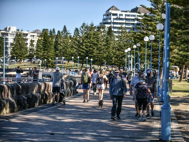 NSW Premier Gladys Berejiklian said case numbers will continue to rise while people were ‘still doing the wrong thing’. Picture: NCA NewsWire / Flavio Brancaleone