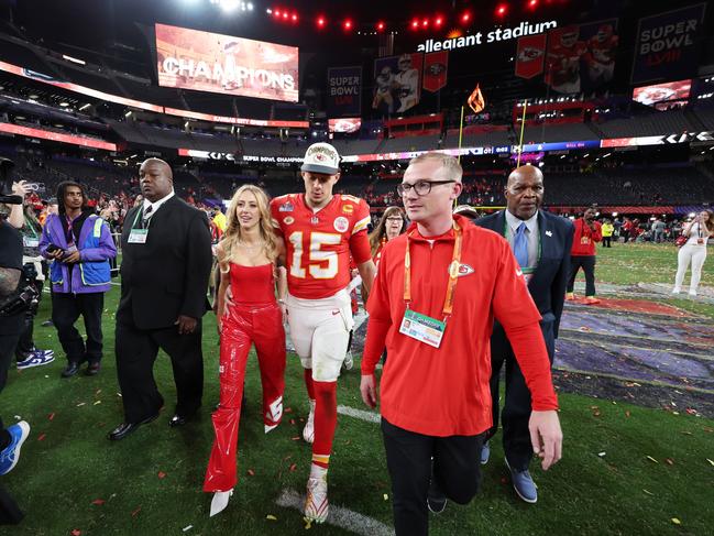 From humble beginnings to the site of the world’s biggest sporting match, which hosted Patrick Mahomes and the Chiefs just weeks ago. Picture: Getty Images