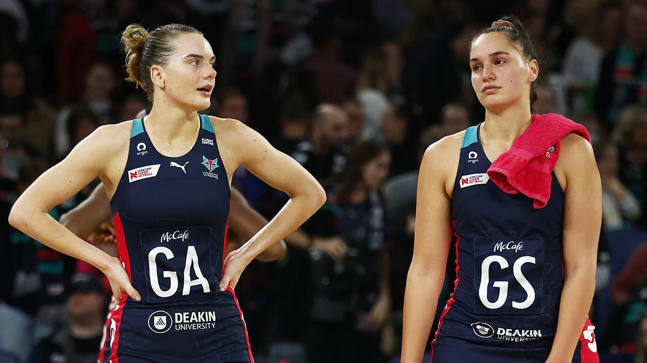 It was a game to forget for the Melbourne Vixens. (Photo by Daniel Pockett/Getty Images)