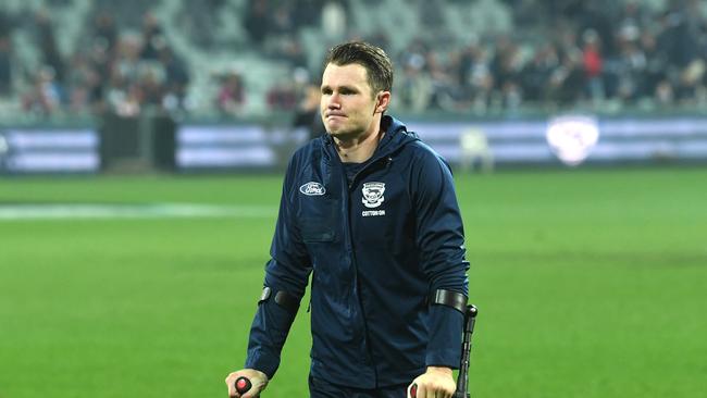 Patrick Dangerfield has no concern about getting injured. Picture: AAP Image/Julian Smith