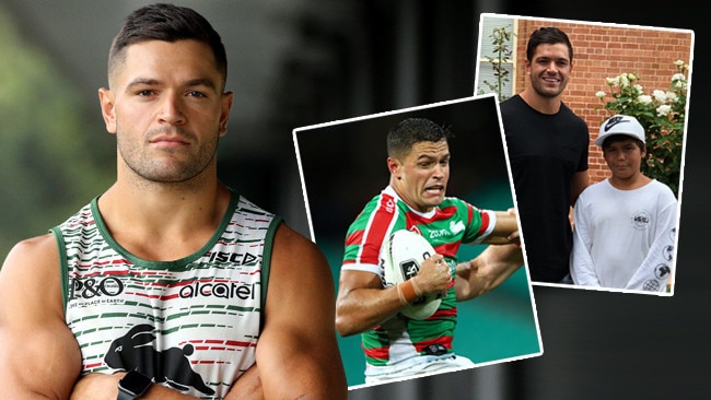 Braidon Burns has travelled a long and difficult path to get where he is in the NRL.