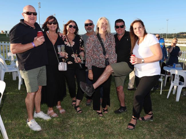 MELBOURNE, AUSTRALIA - MARCH 15 2024 Don Mclean, family and friends attend the 2024 Pakenham Cup Picture: Brendan Beckett