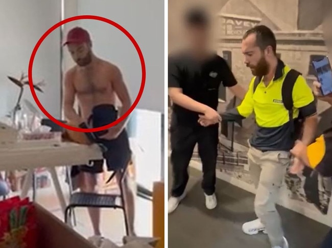 Couple finds stranger in home after holdiay. Picture: 7News