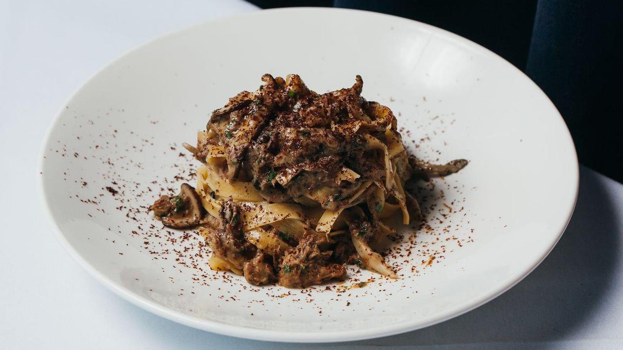 Restaurant’s unusual $38 coffee pasta dish