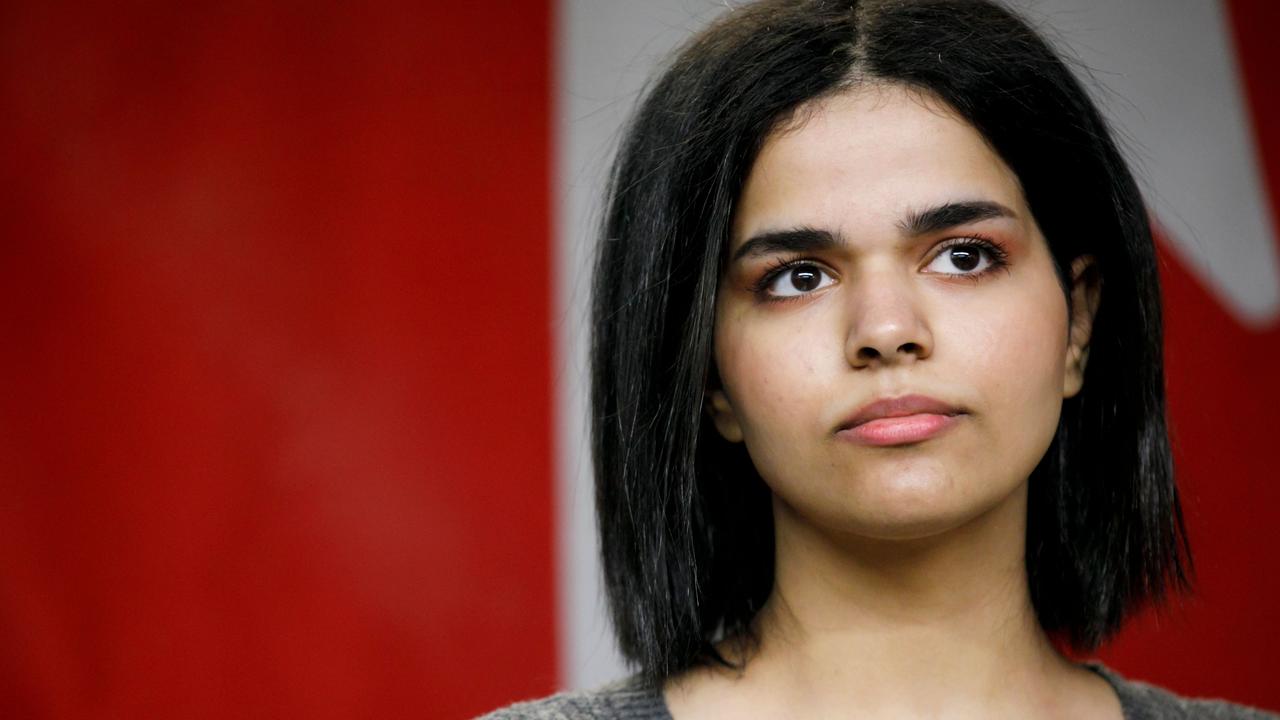 Rahaf Mohammed al-Qunun, 18, made global headlines when she pleaded on social media to hear her case for asylum. Picture: Cole Burston/AFP.