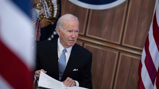 US President Joe Biden at the White House in Washington, DC. Picture: AFP