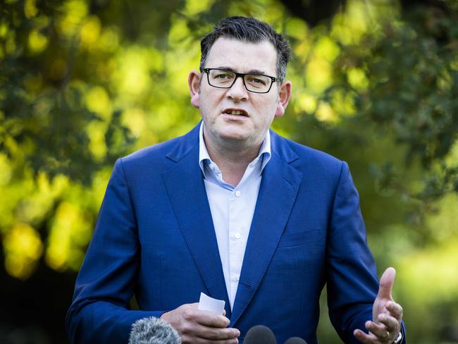 Premier Daniel Andrews. Picture: Nicole Cleary