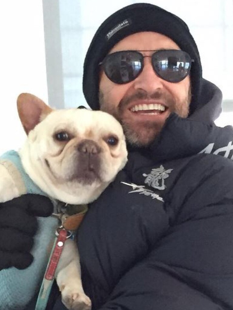 Jackman paid tribute to Dali, calling the pooch a “rock star”. Picture: Instagram