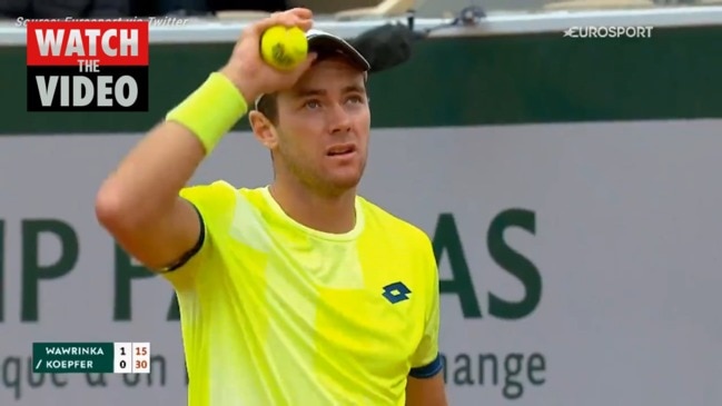 Paris explosion startles French Open players