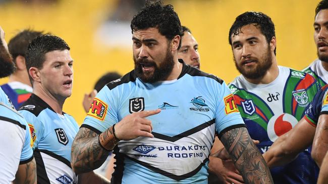 Andrew Fifita has struggled for the Sharks in 2019. Picture: AAP