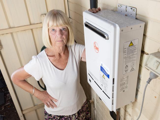 Jill at her home in Brighton. Picture: Ben Clark