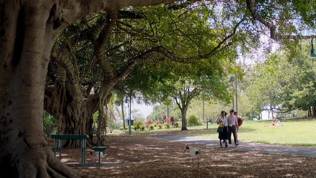 Boy Swallows Universe used Mowbray Park during filming. Picture: Netflix