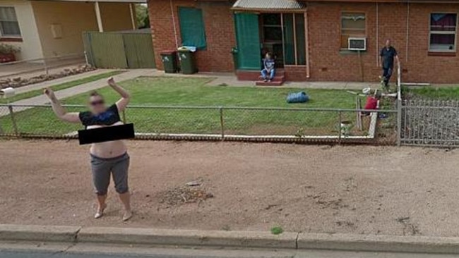 Google Street View breast flasher Karen Davis reported by SA Police for