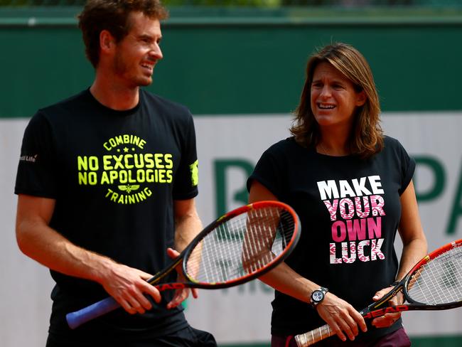 Murray and Mauresmo.