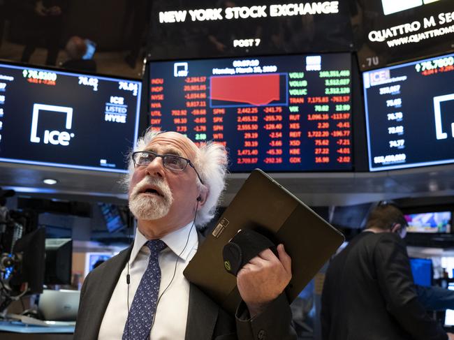 Australians racing to trade stocks as market volatility ramps up across the globe have been warned they should not be focused on making a quick buck. Picture: AP