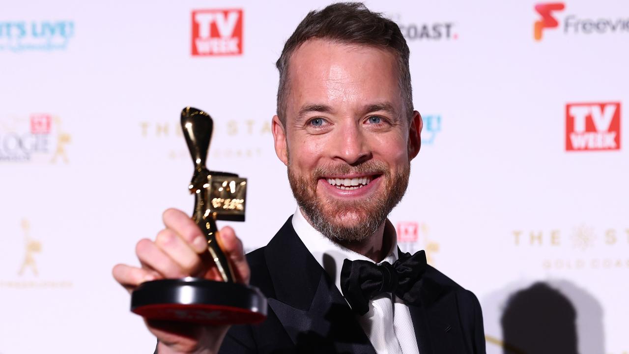 Hamish Blake won the 2022 Gold Logie, his second time nabbing the gong.