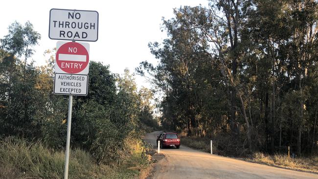 New Beith Rd, where $17 million was spent but it still ends up in a dirt track, despite being in between two major housing estates. PHOTOS AND VIDEO: JUDITH KERR