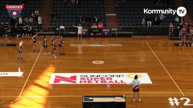 Replay: Netball SA Country Championships Day 3 - Port Lincoln v Great Flinders (17 and Under Div2 QF)