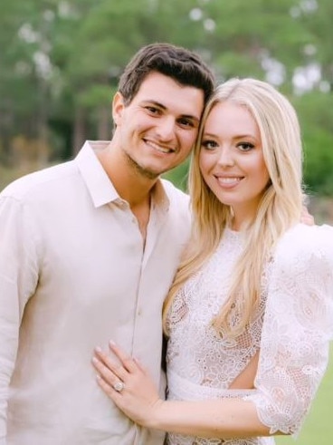 Tiffany Trump on the day before her wedding to Michael Boulos. Picture: Instagram