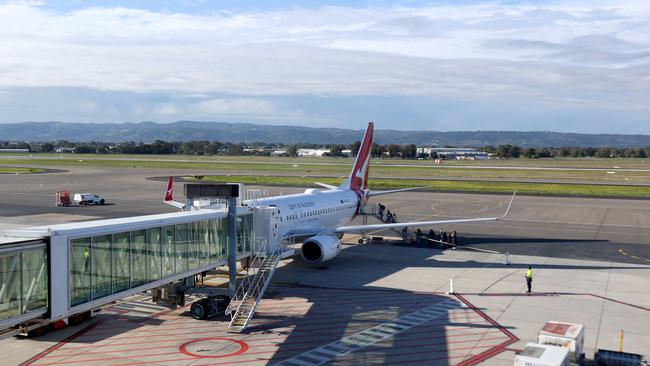 With the pandemic having shut down most air traffic, questions remain over Adelaide’s future freight management. Picture: NCA Newswire / Kelly Barnes