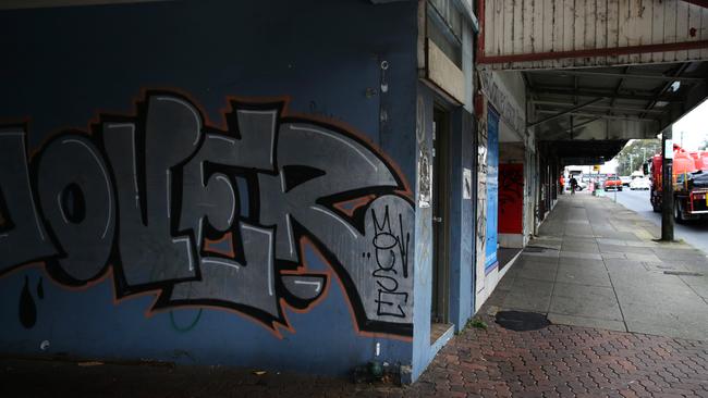 Shopfronts along Canterbury Rd, Canterbury. Picture: Angelo Velardo