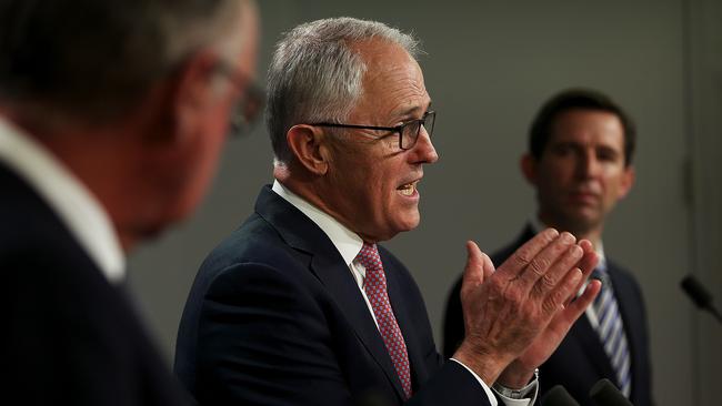 The Turnbull government say changes to education funding will fix longstanding inconsistencies between schools. Picture: News Corp