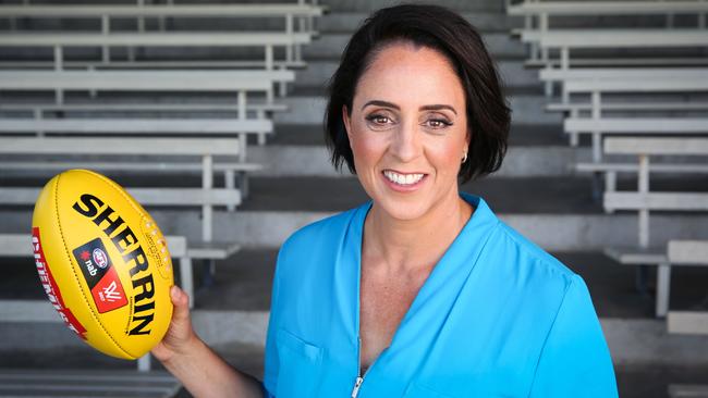 Nicole Livingstone, the head of the AFLW. Picture: Nicole Cleary