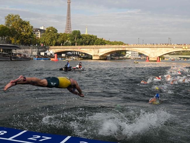 Paris Olympic organisers remain hopeful swimming will take place in the Seine. Picture: Supplied