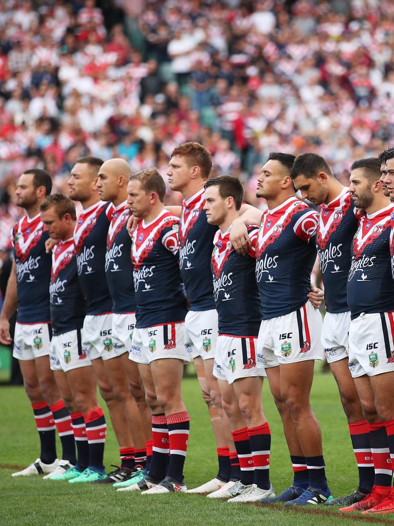 Somme trip gives added meaning to Anzac Day game for Roosters