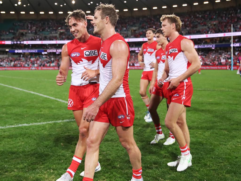 The Swans beat the Cats in a thriller at the SCG last weekend. Picture: Matt King/AFL Photos/via Getty Images