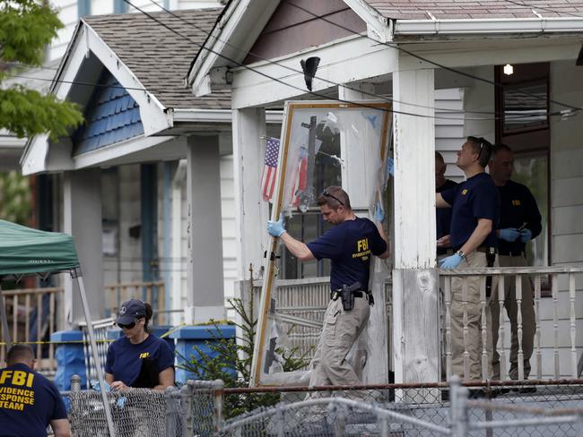 House of horrors ... Ariel Castro locked the three women in separate rooms in his Cleveland, Ohio, home over about a decade. Picture: AP Photo/Tony Dejak