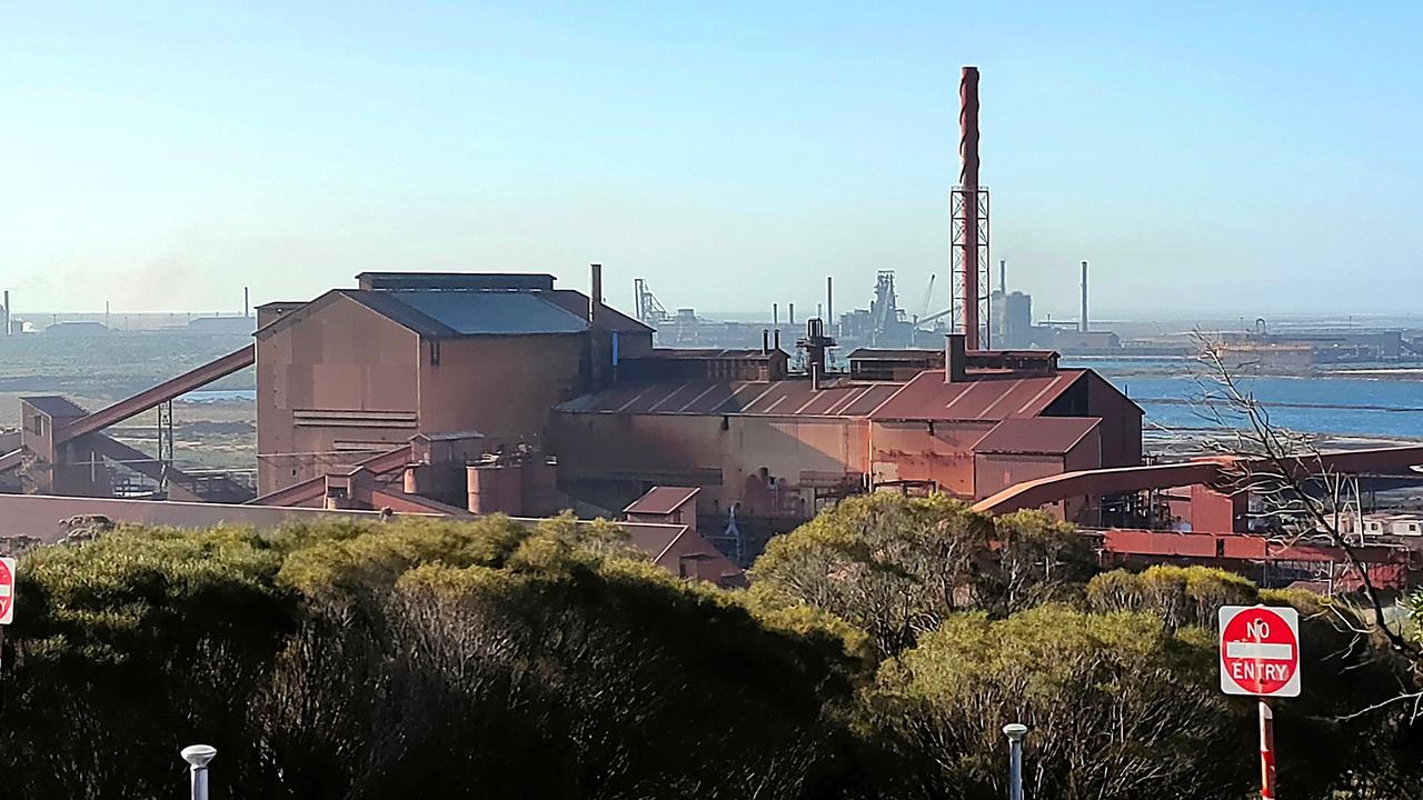 The Whyalla steelworks will remain in operation while in administration, according to KordaMentha. Picture: Nicholas Williams-Chamarro.