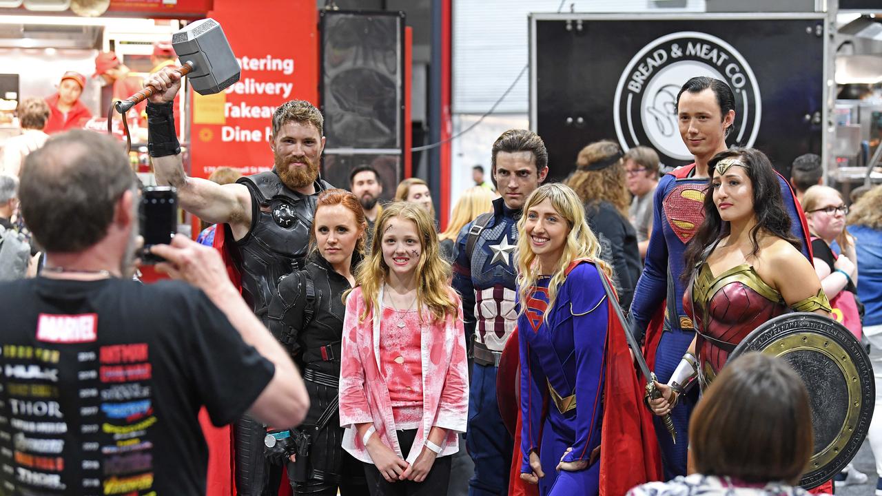 Supanova Pop Culture Expo at the Adelaide Showground. Picture: Tom Huntley