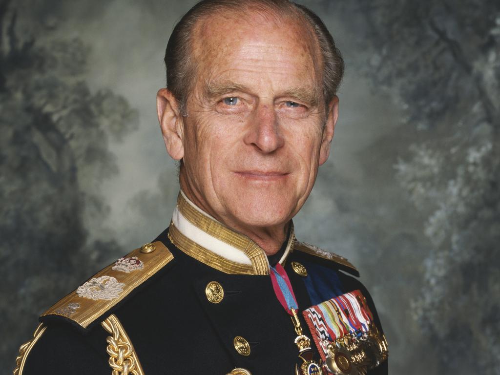 Prince Philip, Duke of Edinburgh, wearing his military dress uniform in a photo taken c1990. Picture: Terry O'Neill/Getty Images