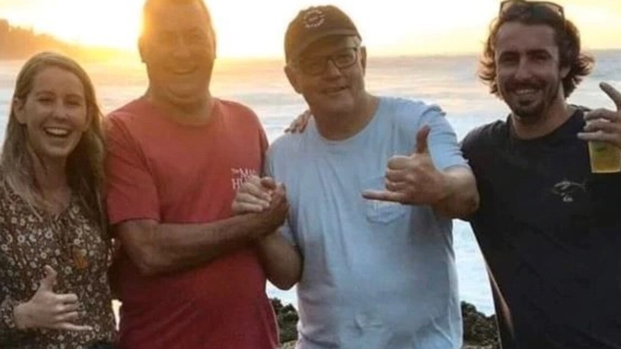 This picture of Scott Morrison in Hawaii came as the country was battling bushfires.