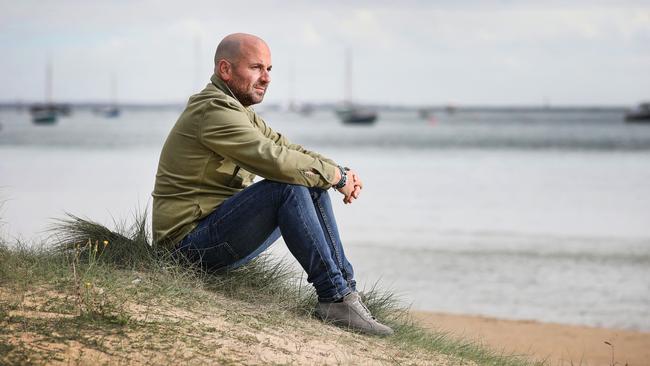 There were times George Calombaris could not stop crying amid the fallout from his wages underpayment scandal. Picture: David Caird