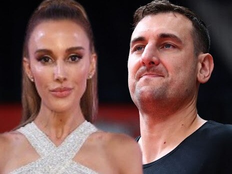 Andrew Bogut and Bec Judd art