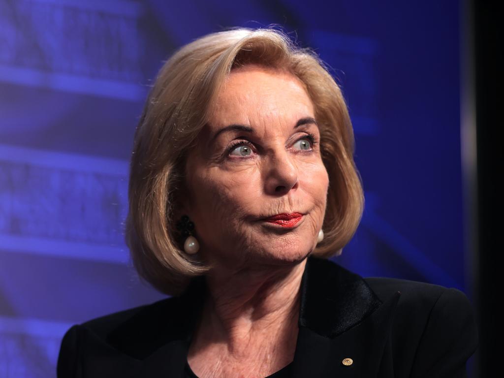 Ita Buttrose discussed a vision for a healthy ageing in Australia at the National Press Club in Canberra. Picture: NCA NewsWire/Gary Ramage