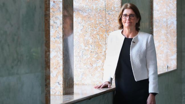 In the new era, RBA governor Michele Bullock will be conducting a press conference after every board meeting. Picture: Lisa Maree Williams/Bloomberg