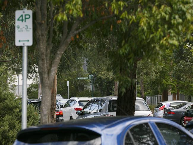 Bellcast Street Rouse Hill has new parking restrictions. Picture: Tim Pascoe