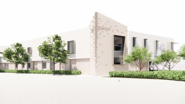 The plans include three classrooms and a wellbeing centre with therapy consultation spaces. Picture: Supplied